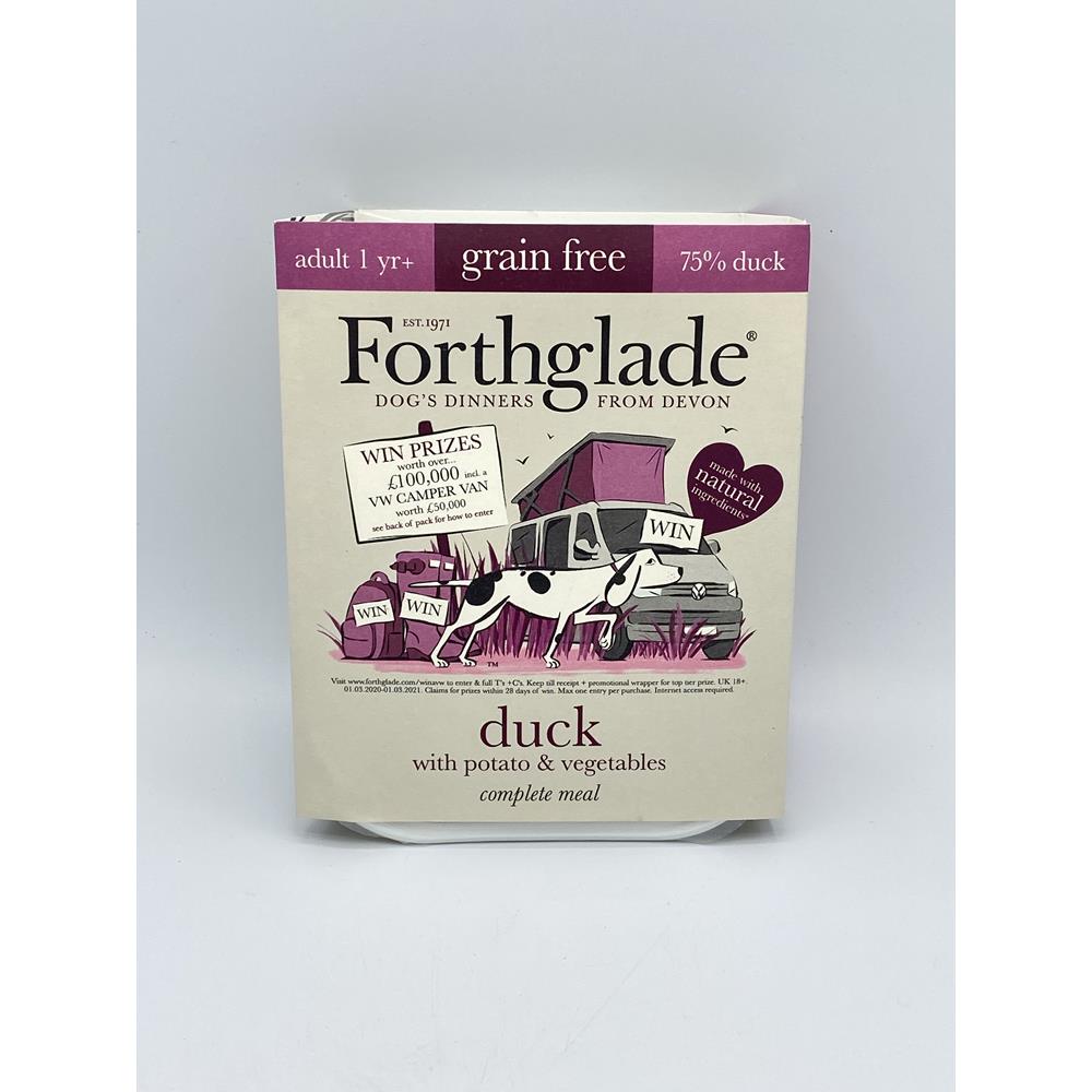 Forthglade Duck with potatoes and vegetables complete meal 395g 